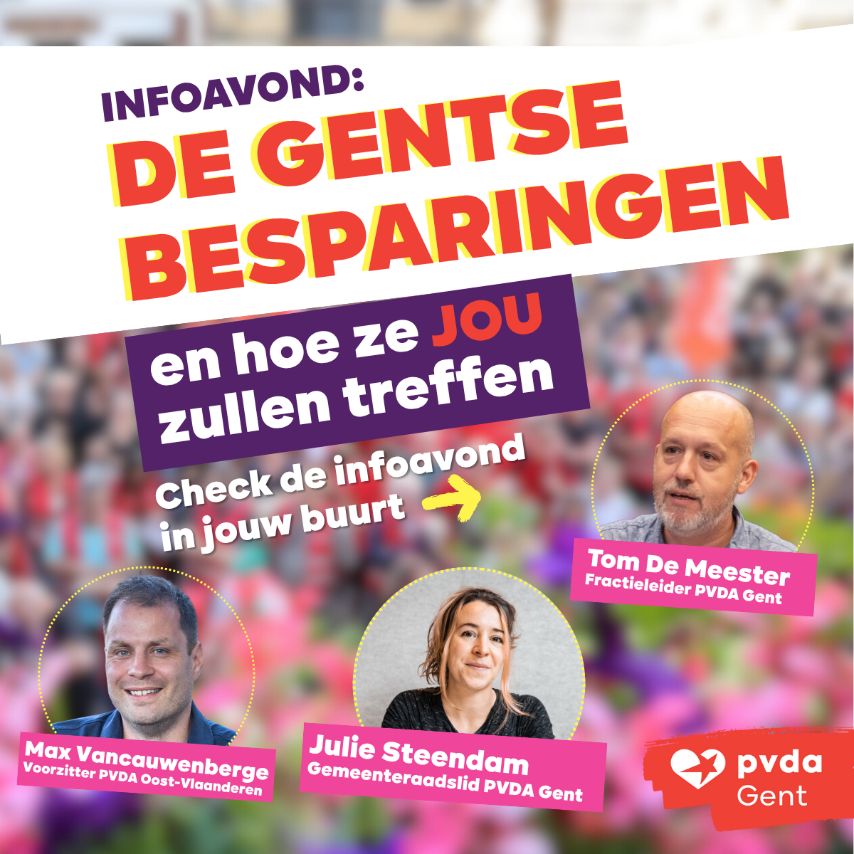 Infoavond: de Gentse besparingen